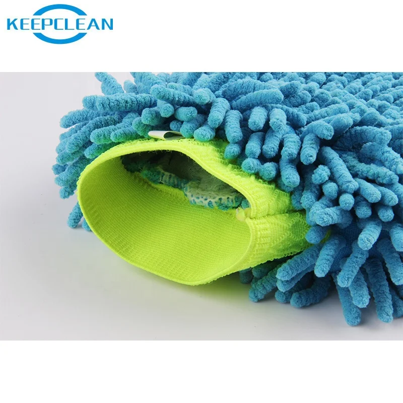 Amazon Best Selling  Car Cleaning Wash Glove Microfiber