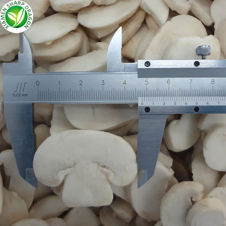 
IQF White frozen champion mushroom for market prices 
