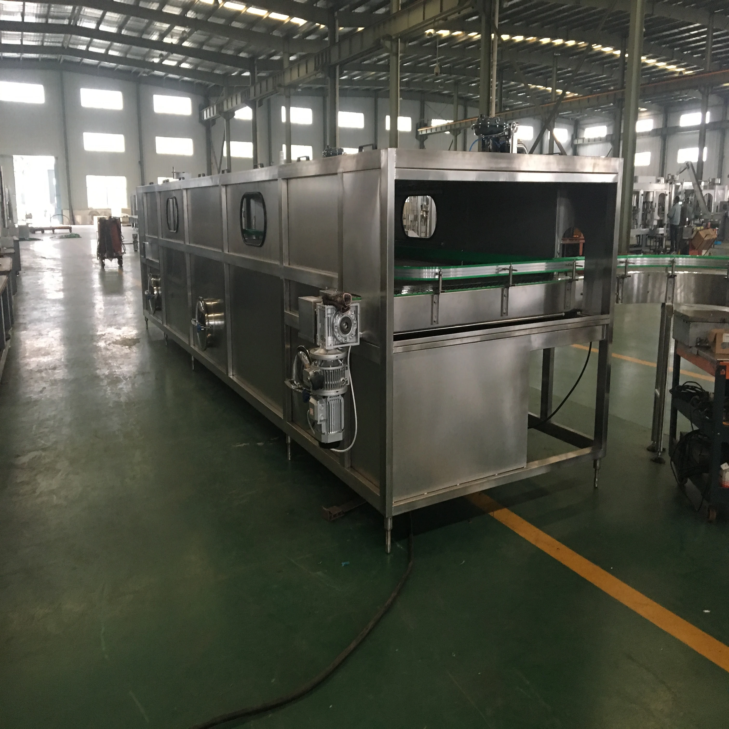 
Bottle pasteurizer cooling tunnel for beverage and juice 