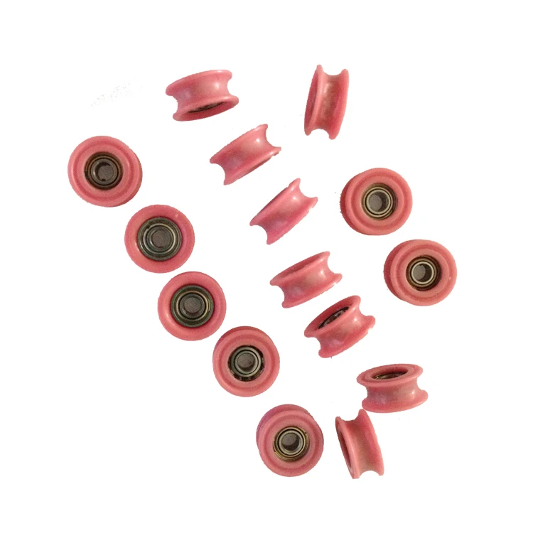 Kimchen Flanged Full Ceramic Guide Ceramic Pulley Wire Guide Pulley