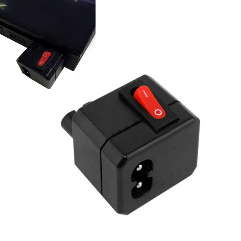 Wholesale On Off Button Power Switch Adapter For PS3 Playstation 3 Slim Video Games G-Switch FREE SHIPPING