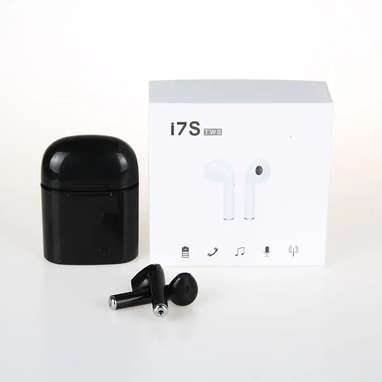 Мини вкладыши Наушники стерео громкой связи I7X СПЦ беспроводной портативный