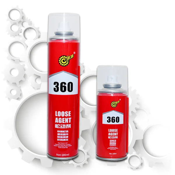 Loose agent anti rust spray for metal accessory screws windows doors bike home use 380ML