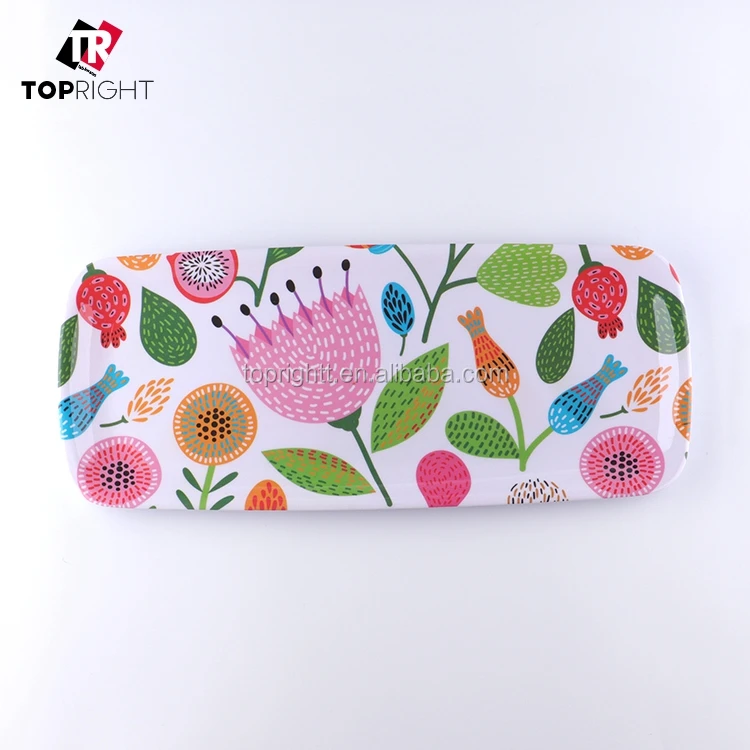 Красивый Подсолнечник кухня длинный Меламин плиты лоток