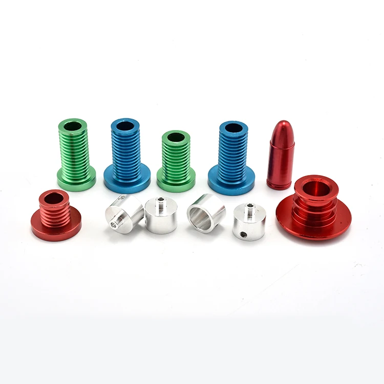 Tenwell пользовательские изготовление алюминиевых винтов ЧПУ поворачивая компоненты обработанные части