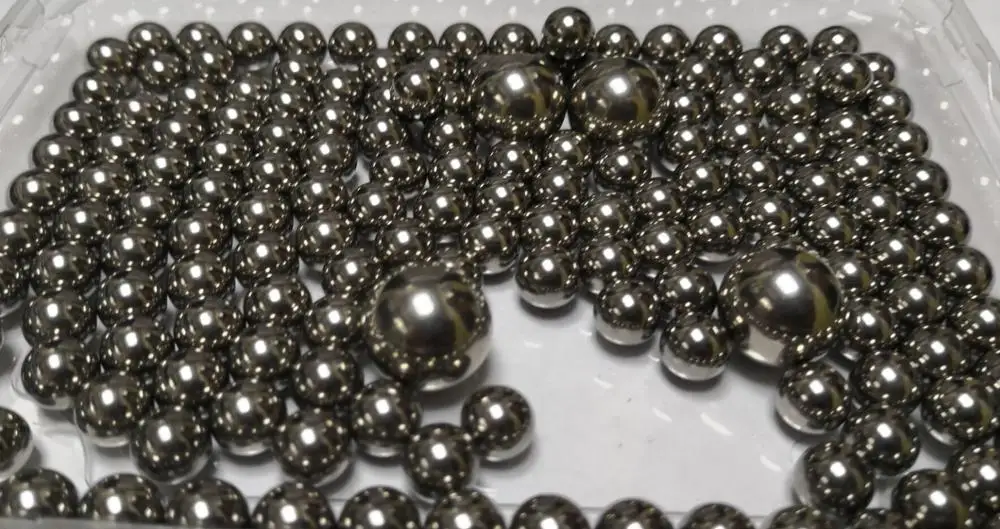 AISI 1010 1015 G500 3mm 5.15mm 7.93mm carbon steel balls for grinding