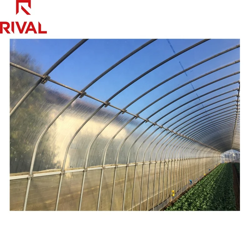 Agricultural greenhouses Commercial Clear Poly 200 micron greenhouse plastic film for greenhouse