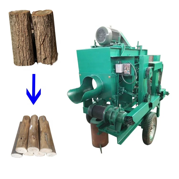 high efficiency low cost Ring Type Wood debarking Machine used for tree bark peeling