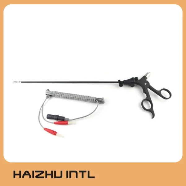 Laparoscopic bipolar coagulation forceps, reusable bipolar forceps for abdominal surgery