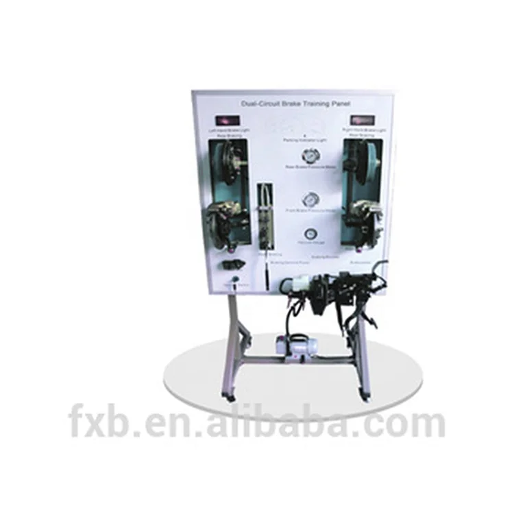 automotive hydraulic brake system Training Panel for vocational education driving school lab equipment teaching kit tool