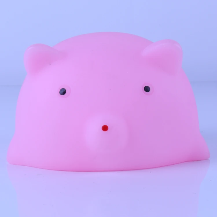 Chinese factory ningbo creative pink pig sleeping led night light
