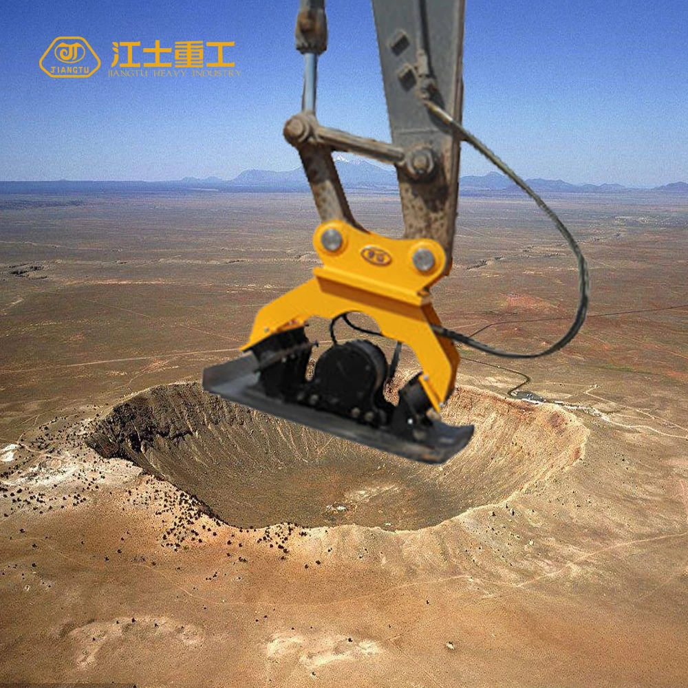 Hydraulic Vibration Plate Soil Road Compactor for Excavator