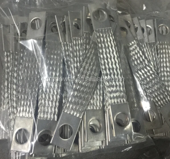 Cmpower электрические медная оплетка Заземления ленты заземления