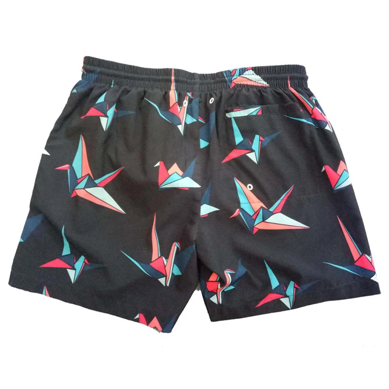 OEM custom sublimated beachwear and swimwear swimming trunks beach swim shorts men