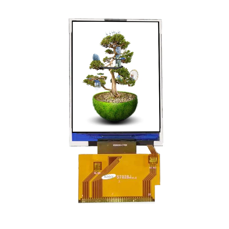 2.4 inch TFT lcd display high definition industrial screen ST7789S 24PIN no touch solder lcd display 320x240