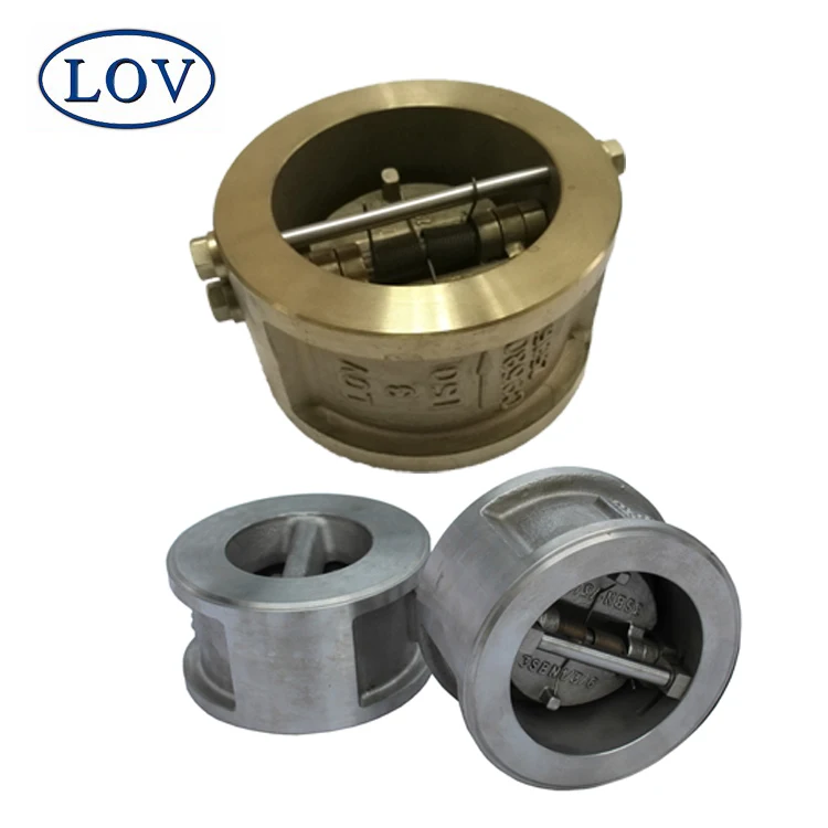 ANSI bronze dual plate check valve 4 inch flap check valve price