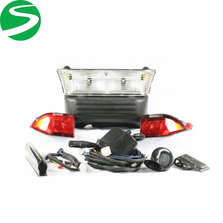 prmium club car precedent Golf Cart lights/accessories Cart Street Legal LED Light Kit With Turn & Brake Lights