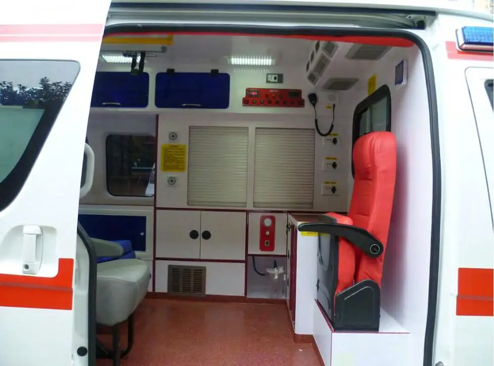 Factory price emergency ICU hospital ambulance car MSLJH4 for sale