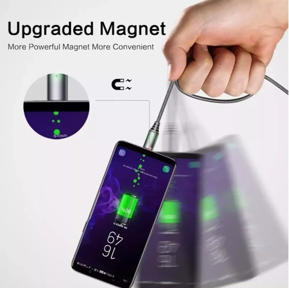 Magnetic usb cable 3 in 1 magnetic charging cable 3 in 1 usb cable