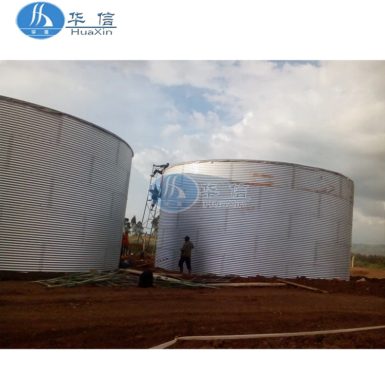 
Large size 300m3 500m3 Bolted Steel Water Storage Tank for agriculture 