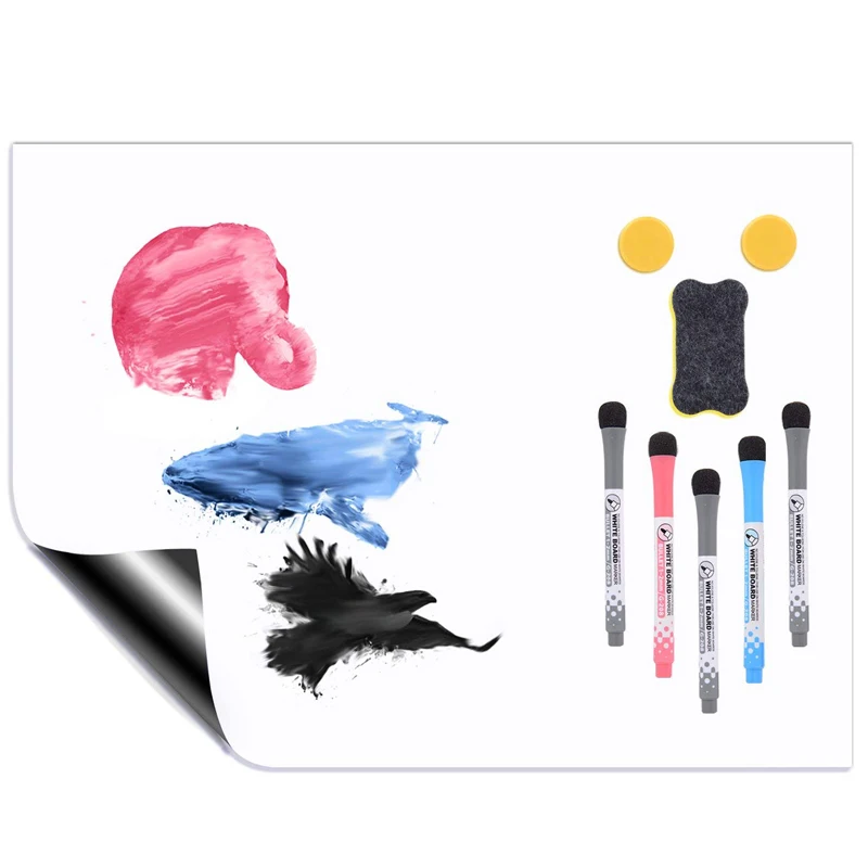 Amazon Hot Sale A3 Large Dry Erase Magnetic Whiteboard Calendar Weekly Planner Sheet for Refrigerator