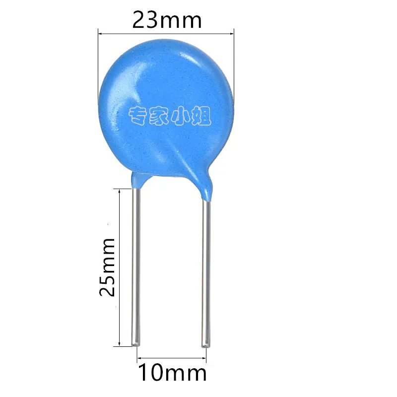 
HEL Varistor 20d431k Voltage Dependent Resistor 20D431K VDR 20D-431K 20D431 Voltage Resistors Blue Chip Varistor 431K20D 