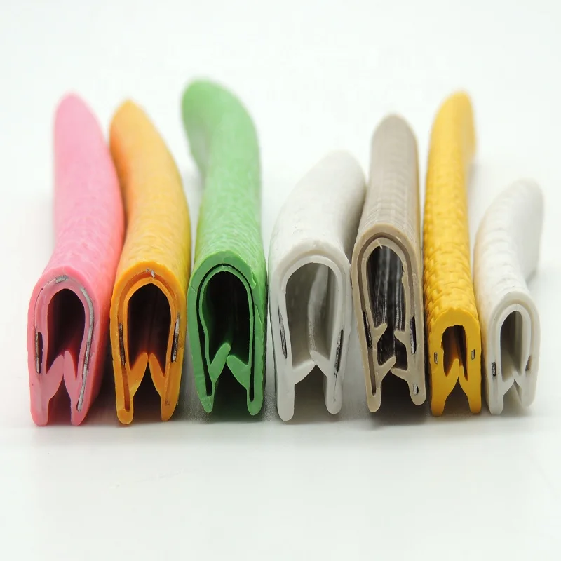 epdm pvc  extrusion rubber edge guard strip,edge guard rubber seal