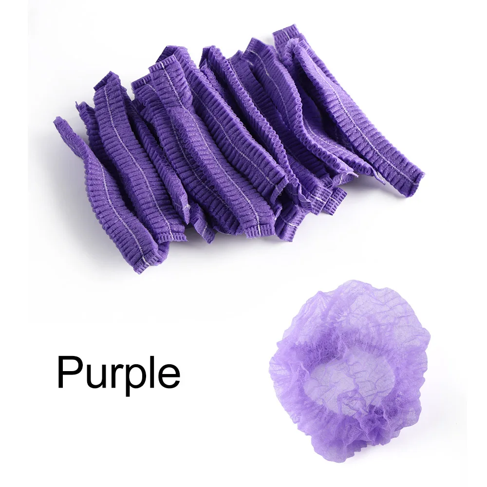 100pcs Microblading Accessories Permanent Makeup Disposable Hair Net Caps Sterile Hat For Eyebrow Tattoo