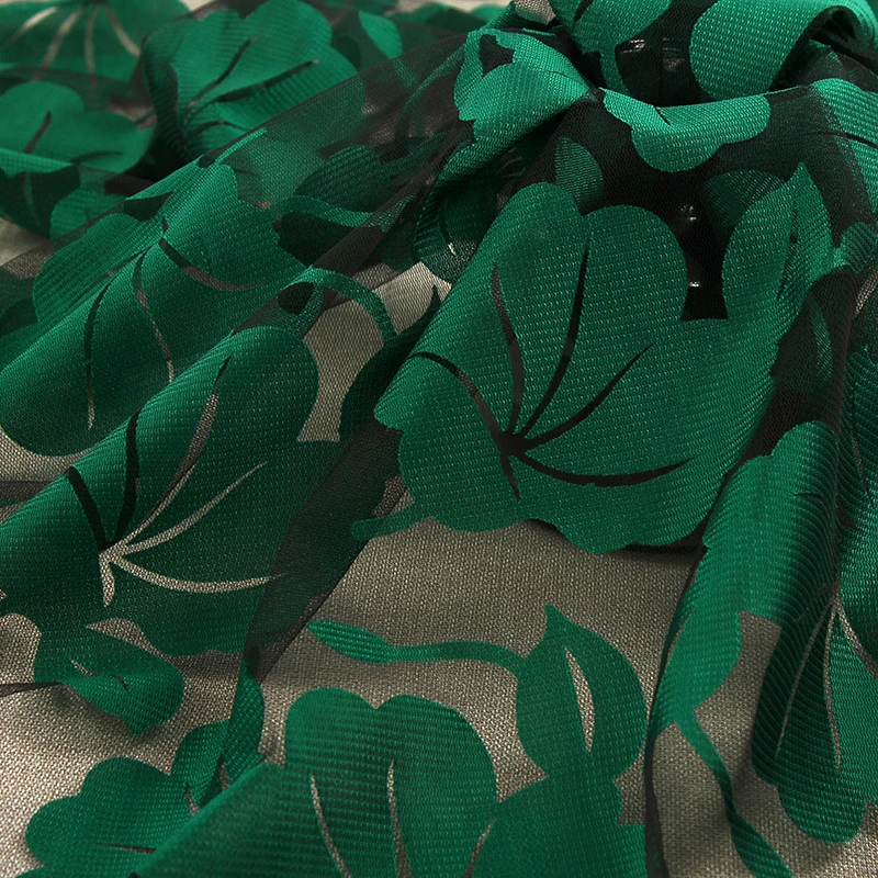 
Factory wholesale best selling transparent comfort temperament burnt fabric for dress 