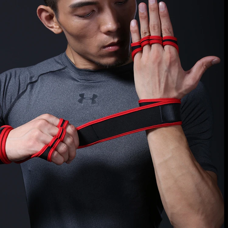 Custom High Quality Cheap Weightlifting Gym Gloves Neoprene Fitness Weight Lifting Gloves