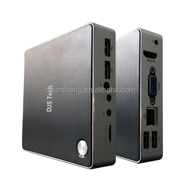 DDR3 Intel Atom x5-Z8350 DDR3 2 ГБ 32 г EMMC Android TV Quad Core высокопроизводительный Mini PC