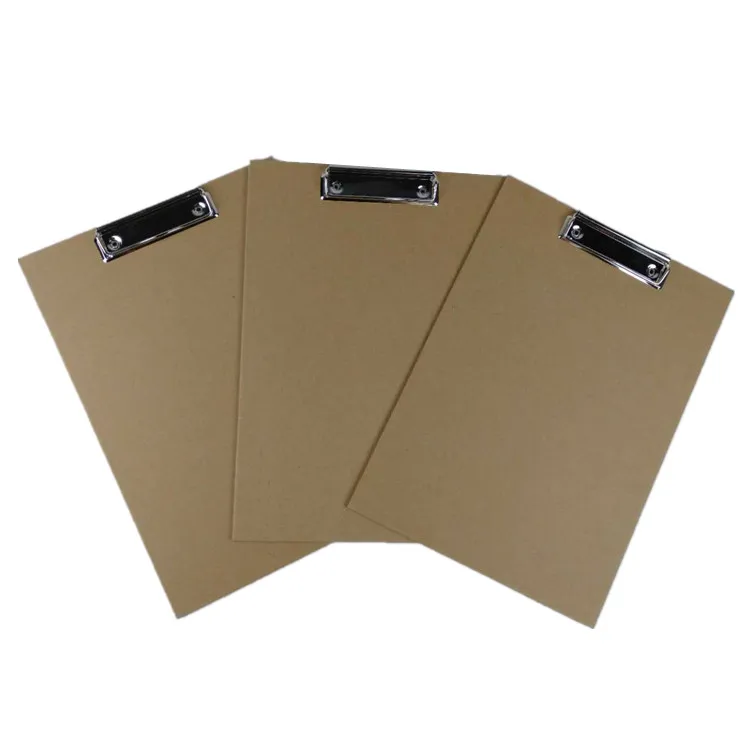 Paper cardboard writing folder board clip board a4 metal