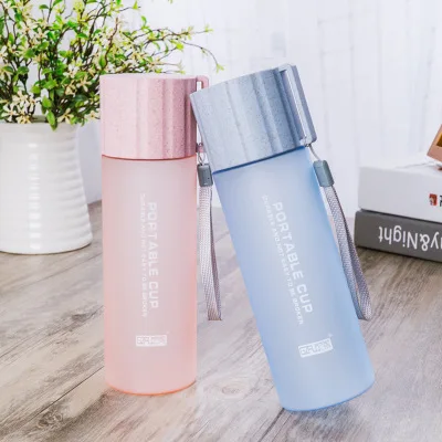 
New Style Portable Kids Plastic Water Bottle With Handle Plastic Kids Water Bottle 