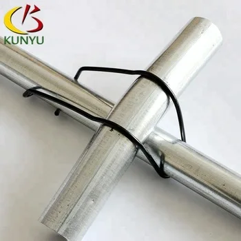 Spring clamp for agriculture greenhouse accessories