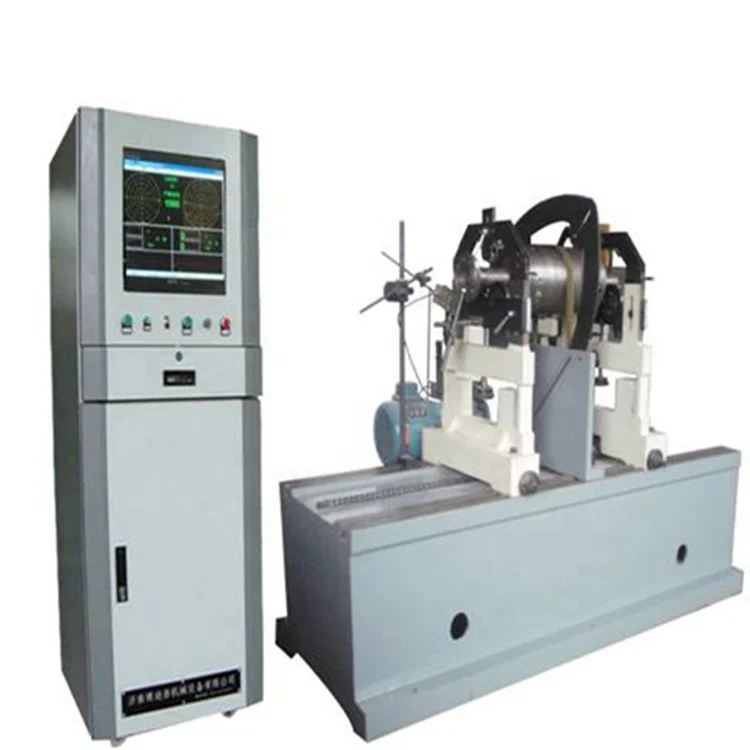 Small rotor balancing machine, electric motor balancing machine
