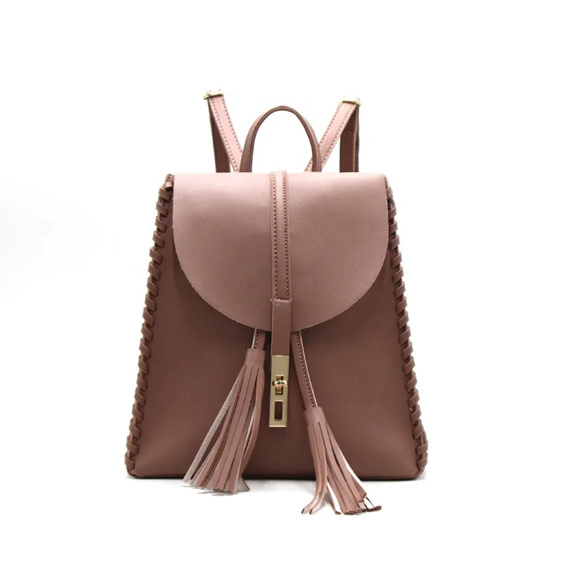 new design backpack for women supplier hot selling bags lady leisure travel backpack for 2024