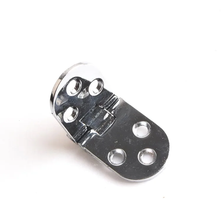 Zinc Alloy Lift Up Lid Nickel Lazy Susan Cabinet Hinge 180 Degrees Opening Angle Drop Down 3 Inch Concealed Flap Hinge