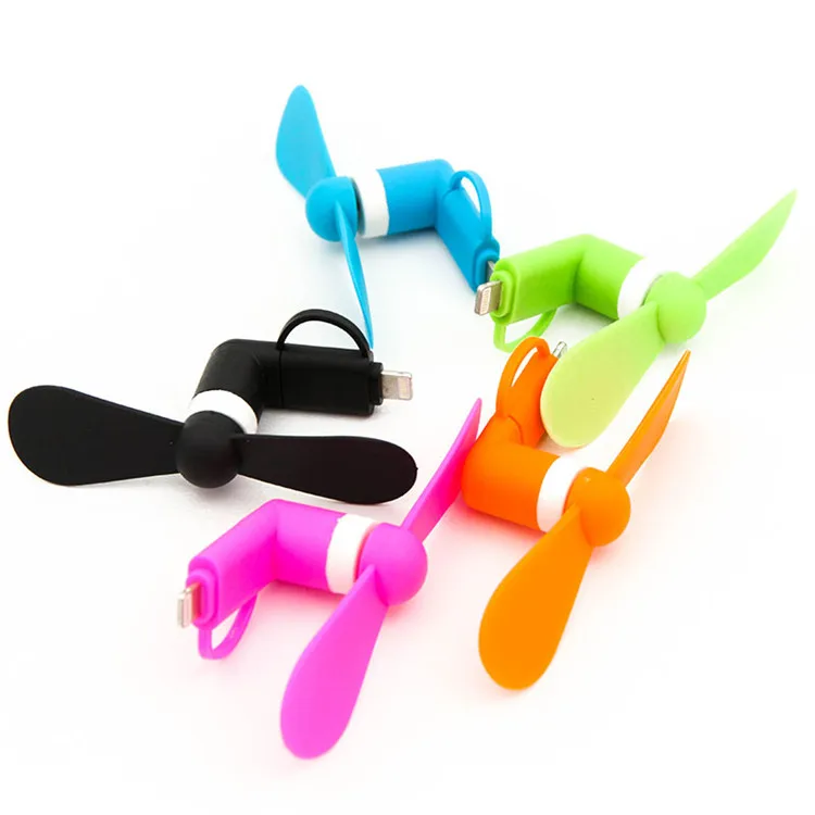 
Hot selling 2 IN 1 travel portable cell phone mini fan cooling cooler for USB 