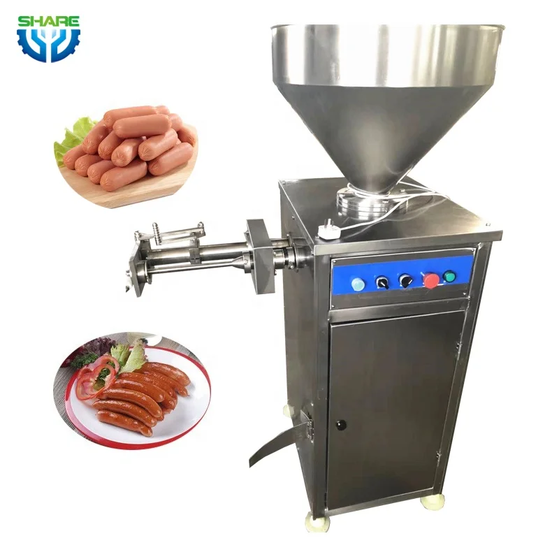 Industrial electric sausage stuffer machine sausage filling machine