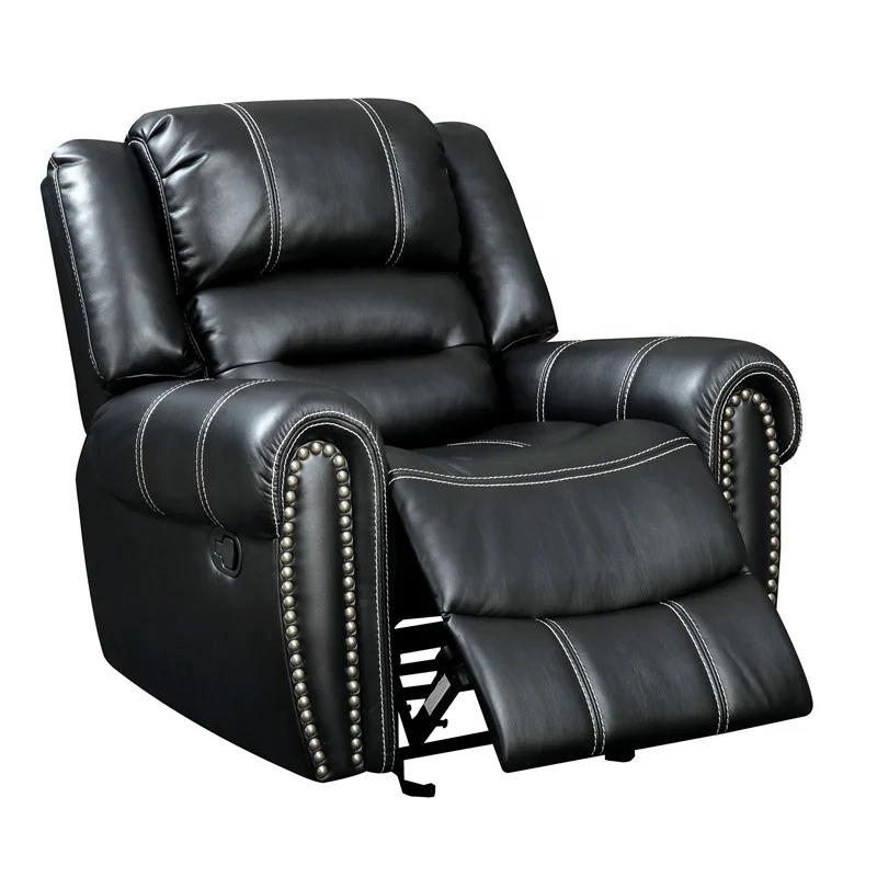 European style classic Germany Living room leather home theater recliner sofa