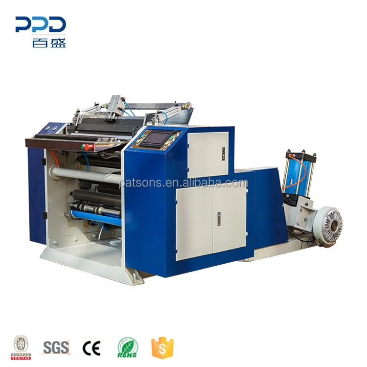 New model horizontal heat machine paper roll machine