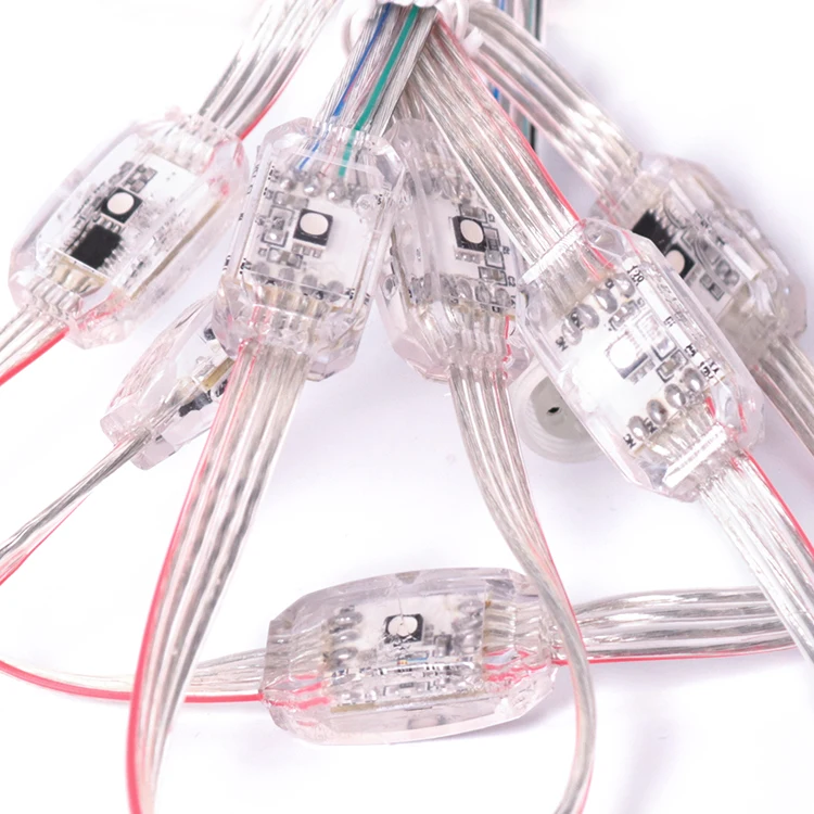  Новая частная форма DC12V smd 3535 rgb Цифровой пиксельный контроль программируемый светодиодный