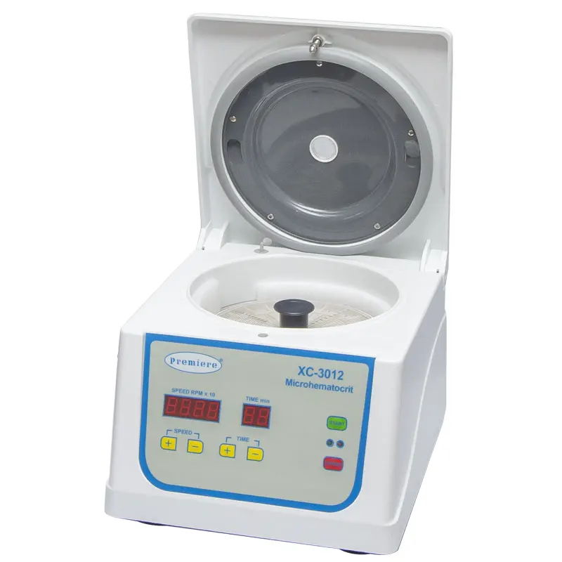 
12000RPM Laboratory Economical Hematocrit blood 40mm-75mm 24 Capillary Tubes and 5mlx10 tubes Centrifuge 