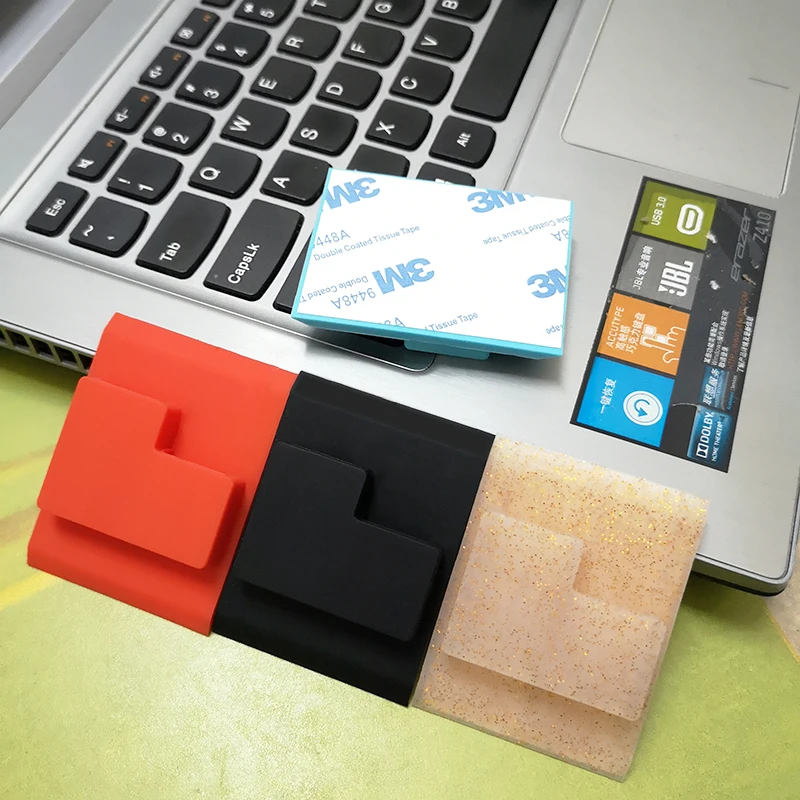 
Newest silicone cell phone double holder vape accessories for juu device pods 