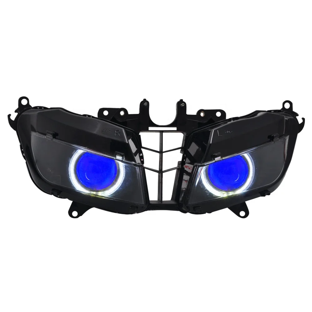 Custom Assembly HID Projector Headlight Fit For Honda CBR600RR CBR 600RR 2013-UP Customized Modified Motorcycle Headlights