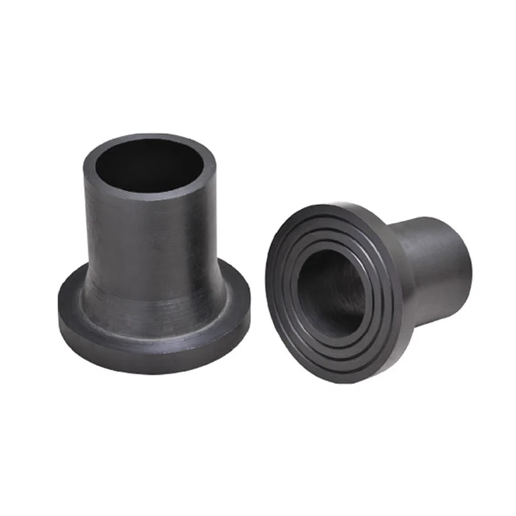 Pe100 butt fusion polyester pvp pipe fittings weld top flange head adapter for hdpe pipe