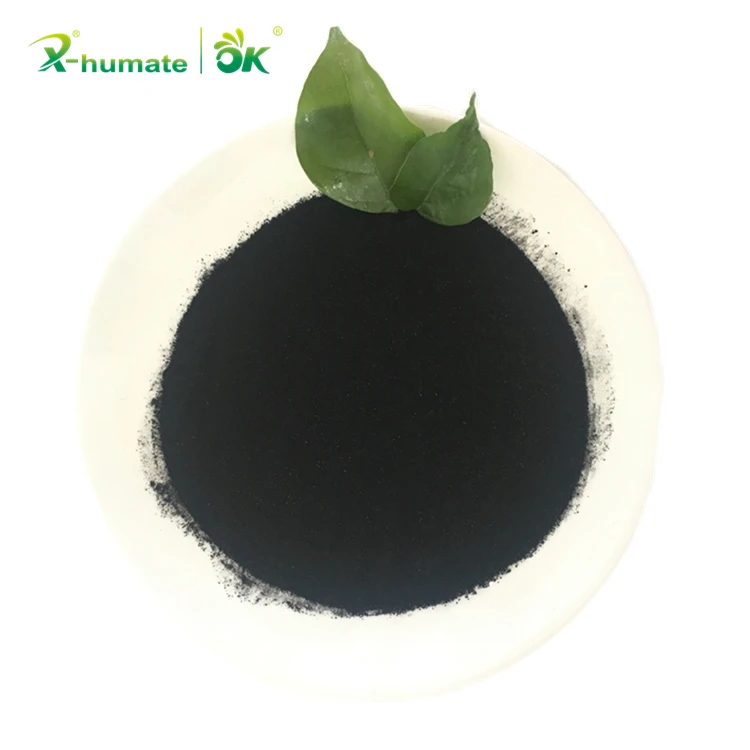 X-humate Alginic Acid 18% Organic Fertilizer Water Soluble Spirulina / Spiral Seaweed Extract Powder