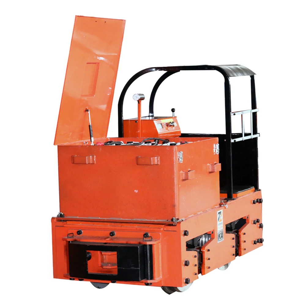 5t Underground mine battery locomotive narrow gauge locomotive for sale