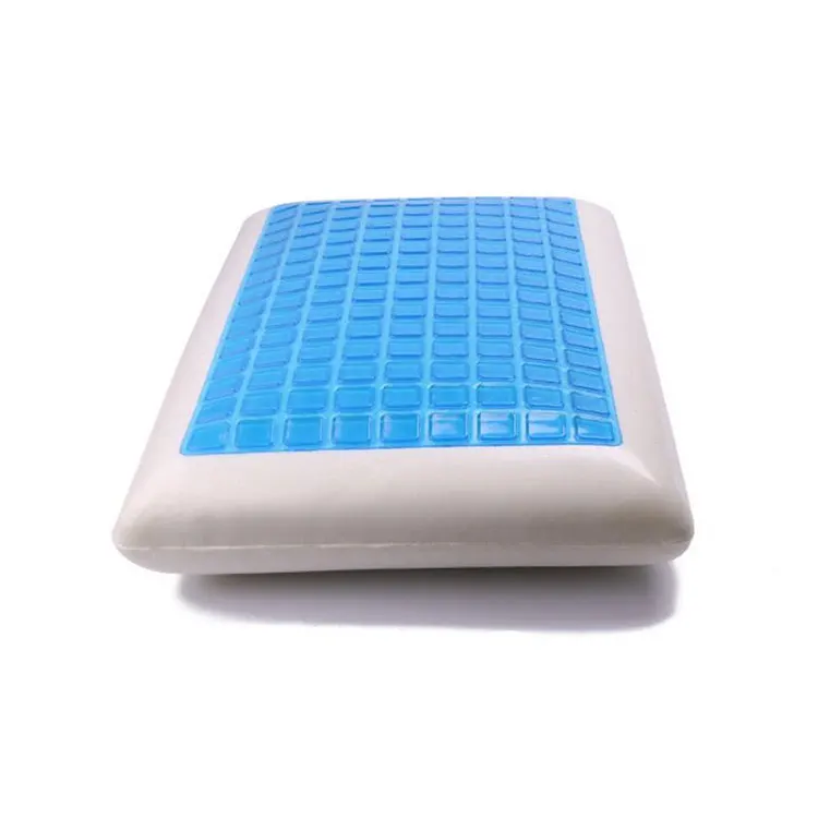 Factory direct sale hypoallergenic healthy gel memory foam pillow with cover