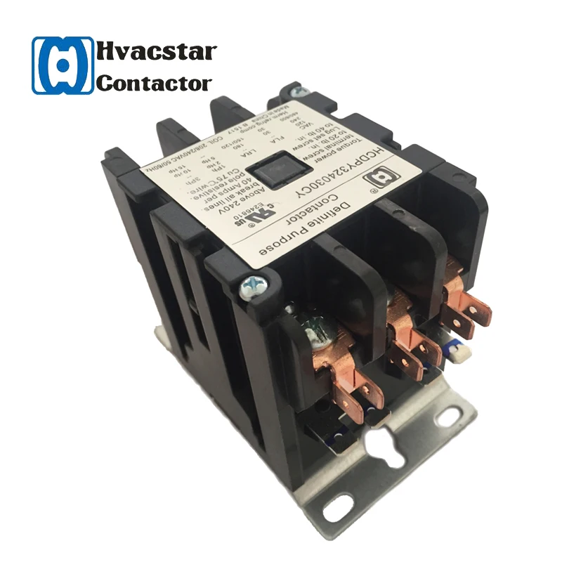 3 полюса 208/240 V Магнитный определенный Контактор цели